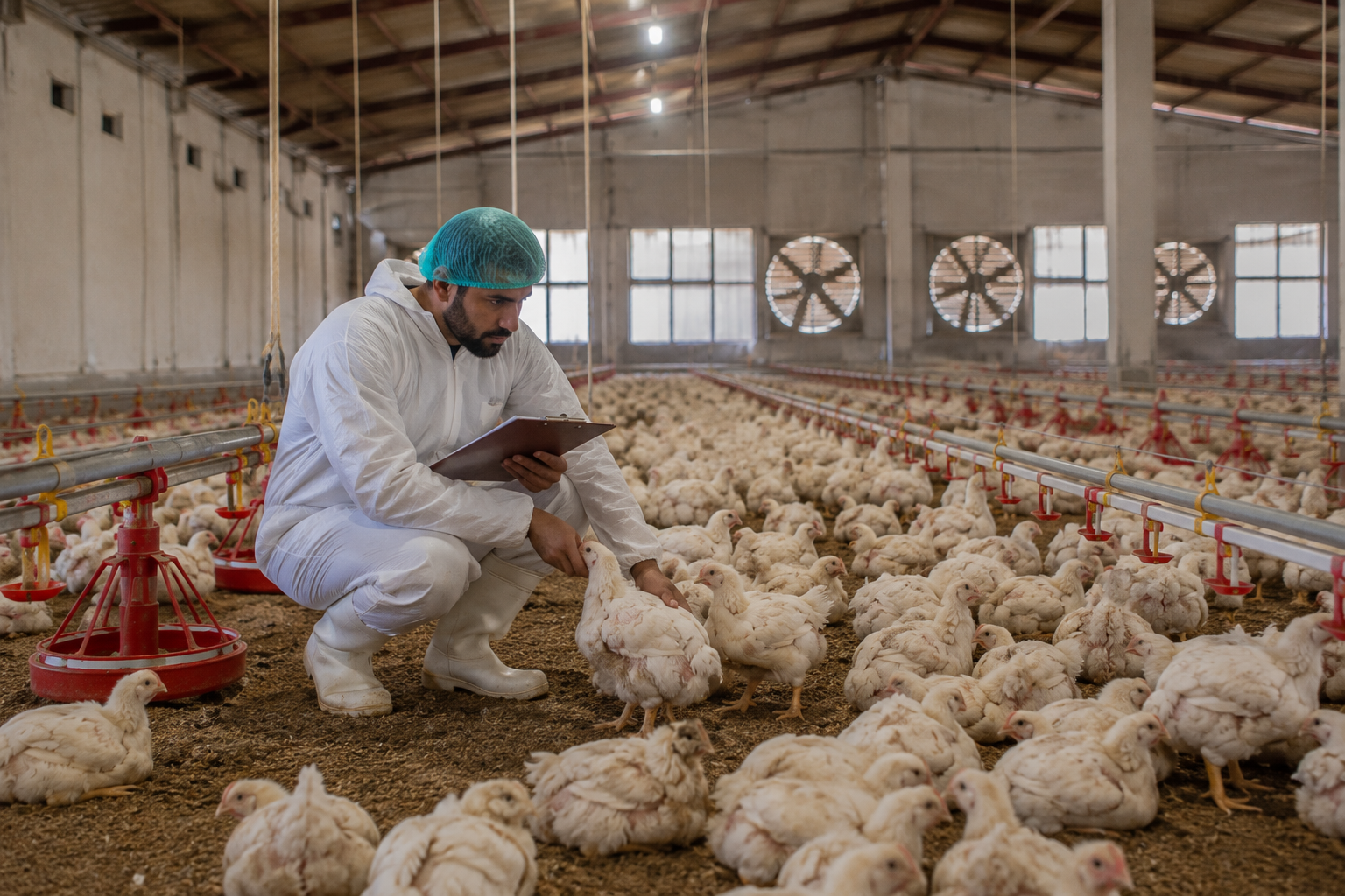 Worker Monitoring Birds